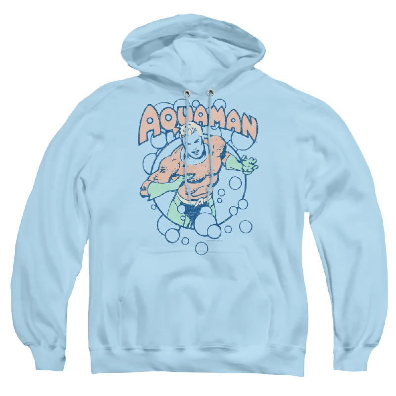 Aquaman Bubbles - Pullover Hoodie Ruffle Neck Pullover