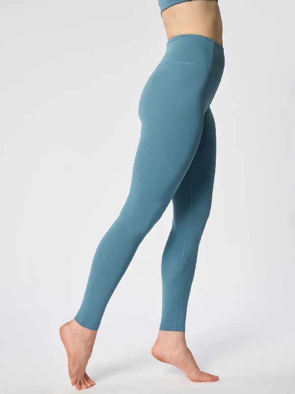 Girlfriend Collective Float High Rise Leggings - Wave Stylish Winter-Ready Leggings