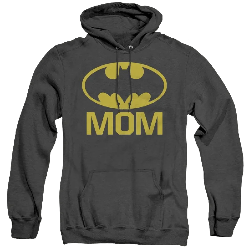 Dc Batman Bat Mom - Heather Pullover Hoodie dolman Sleeve Top