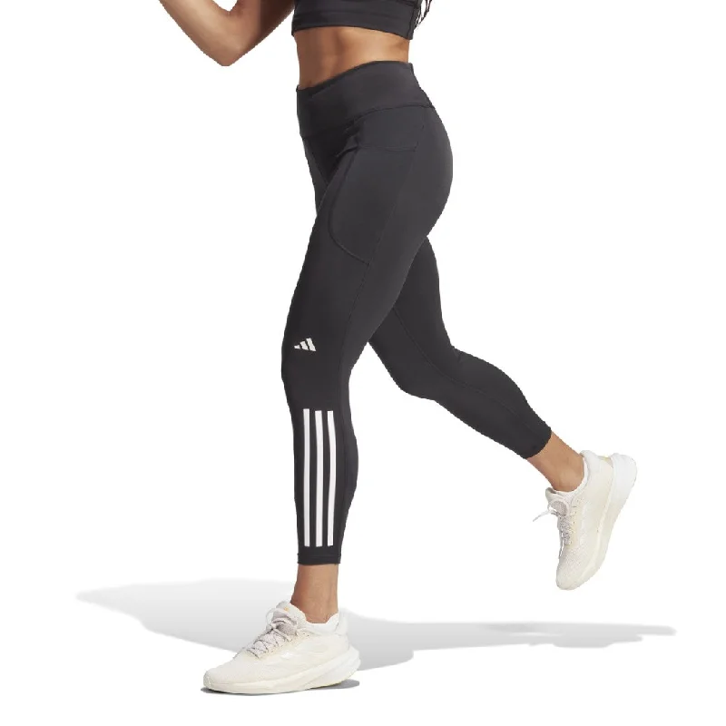 DailyRun 3-Stripes 7/8 Leggings Trendy Black Mesh Leggings