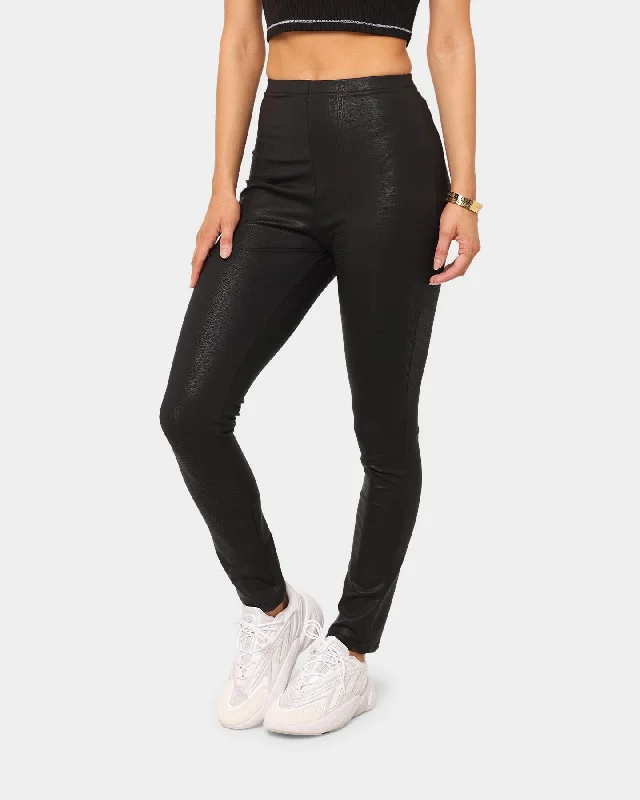 XXIII Women's Jenner Leggings Black Fashionable Lacy Detail Leggings
