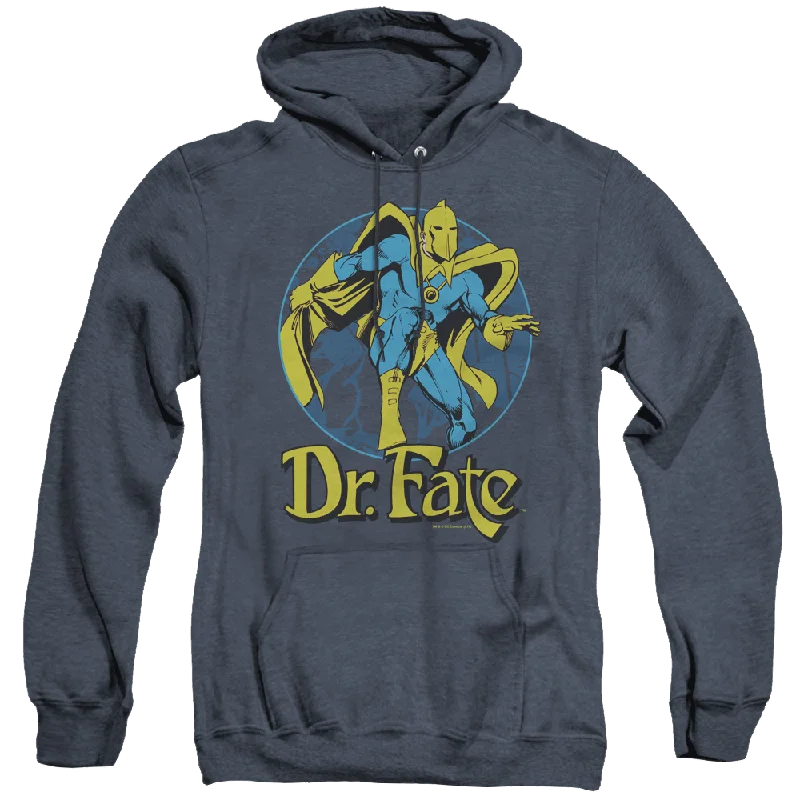 Dr. Fate Dr Fate Ankh - Heather Pullover Hoodie Slit Sleeve Stylish