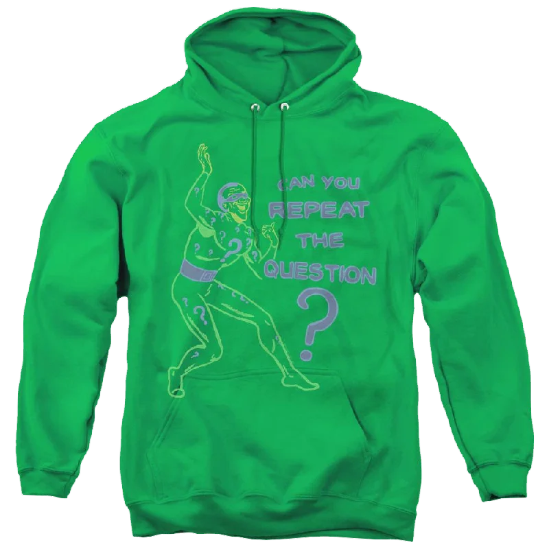Dc Batman Repeat - Pullover Hoodie Crew Neck Wool