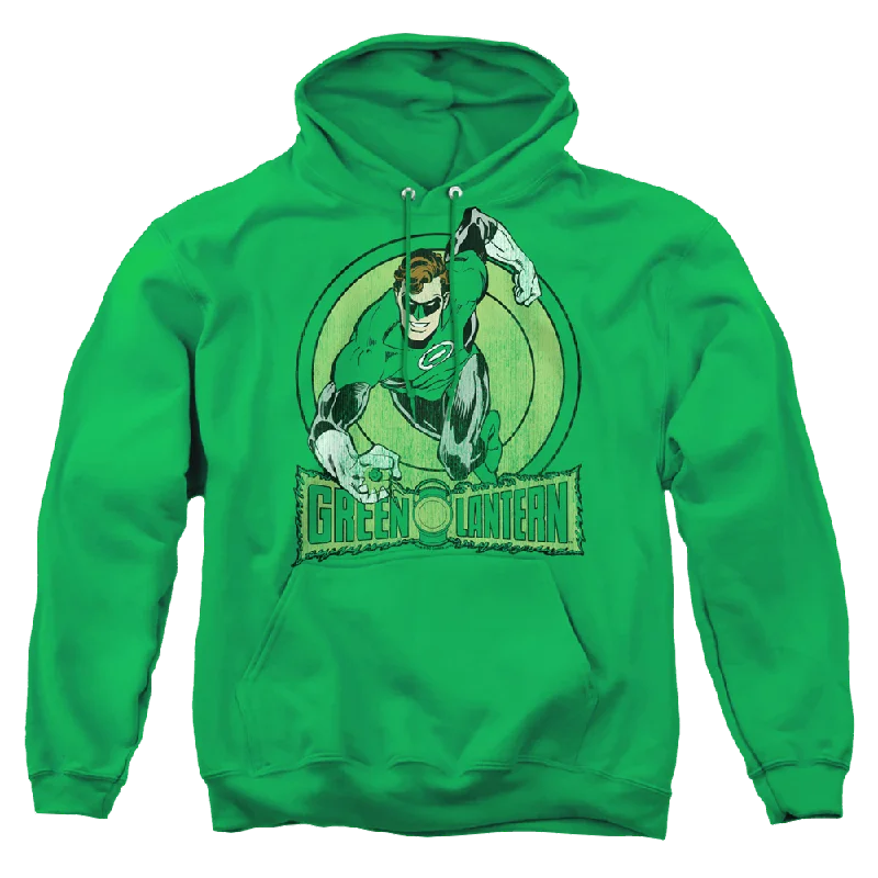 Green Lantern Green Lantern - Pullover Hoodie Lapel Neck Sweater