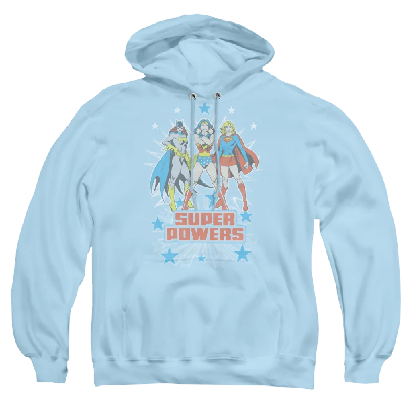 Justice League Super Powers X3 - Pullover Hoodie Peter Pan Collar