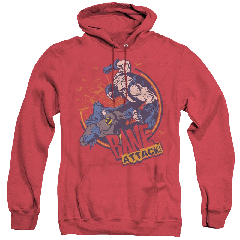 Bane Bane Attack! - Heather Pullover Hoodie Leg Sleeve Comfort
