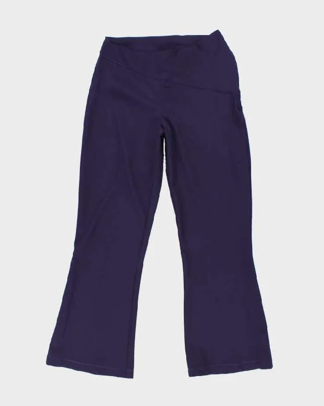 Vintage 90s Amazing Purple Stretchy Trousers - W28 L28 Trousers Satin Smooth