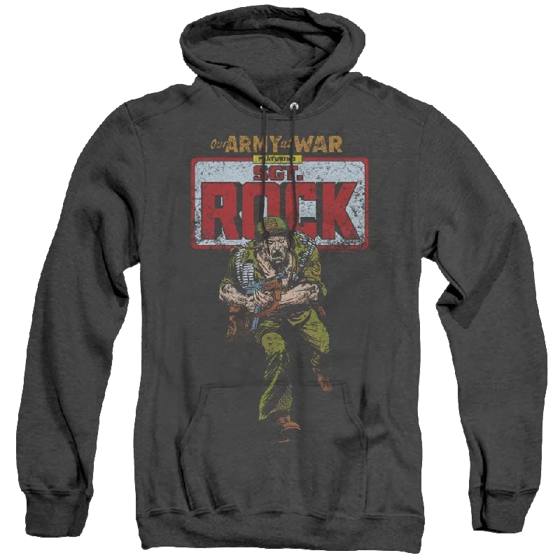 More Dc Characters Sgt Rock - Heather Pullover Hoodie Set Sleeve Pullover