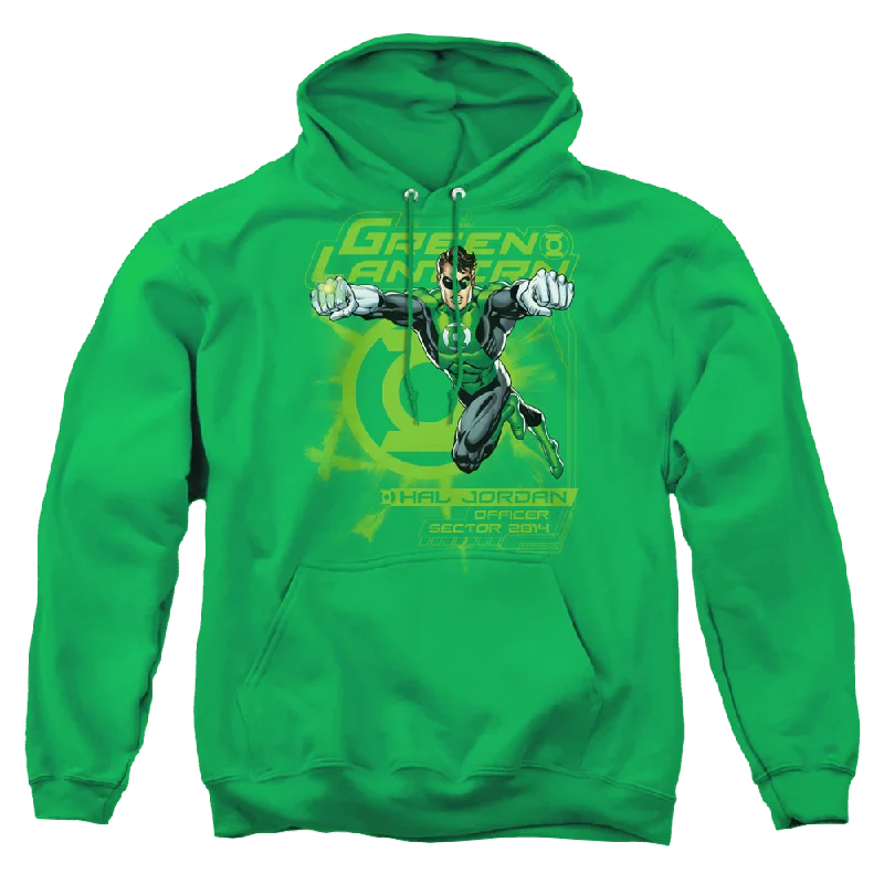 Green Lantern Sector 2814 - Pullover Hoodie Set Sleeve Pullover
