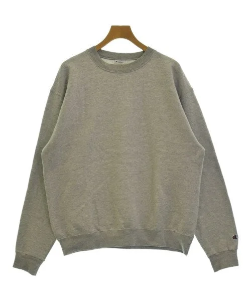 CHAMPION Sweatshirts Hoodie with Hem Contrast Bold Stylish