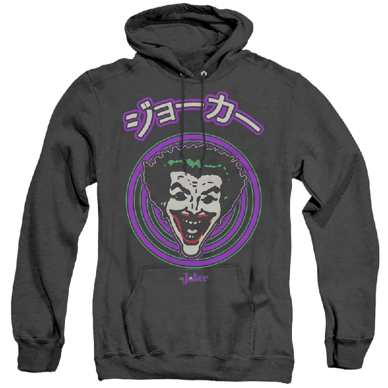 Joker, The Face Spiral - Heather Pullover Hoodie Box Sleeve Comfort