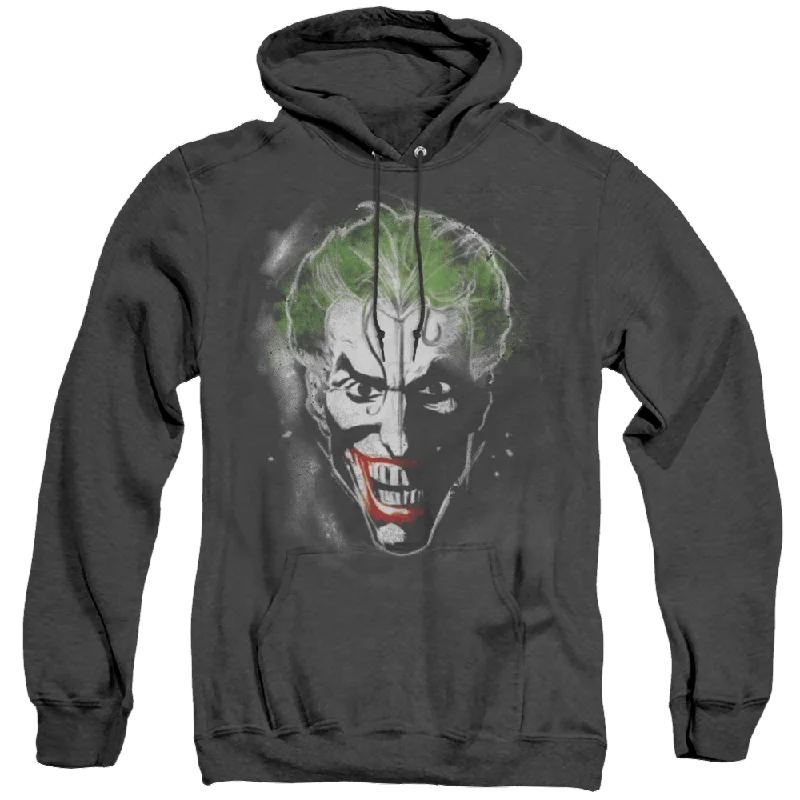 Joker, The Face Of Madness - Heather Pullover Hoodie Honey Neck Pullover