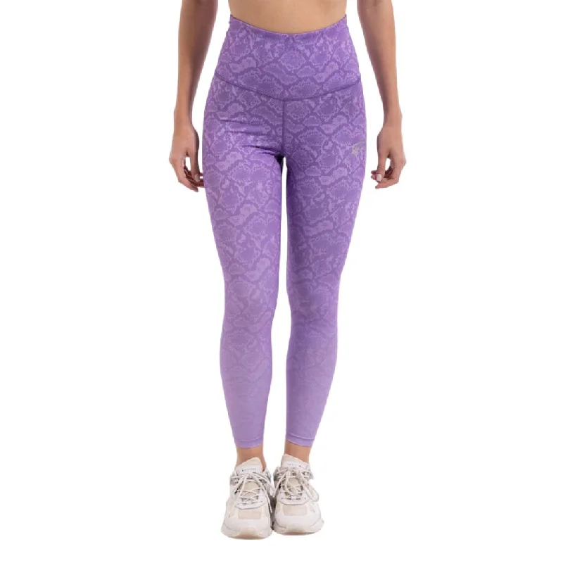 Snake Skin Print Leggings Stylish Faux Leather Leggings