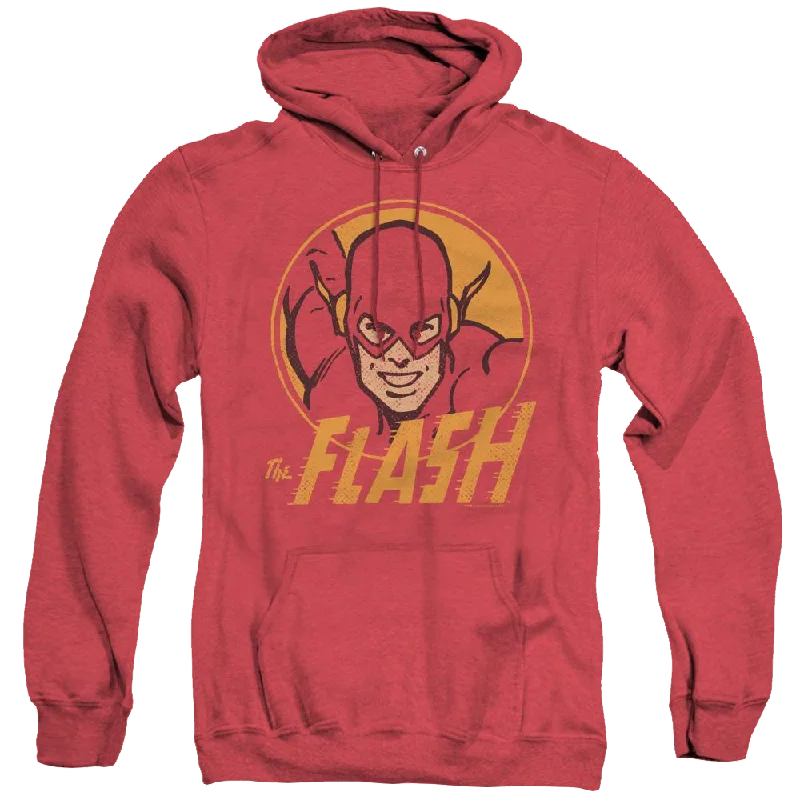 Flash, The Flash Circle - Heather Pullover Hoodie Plunging Neck Pullover