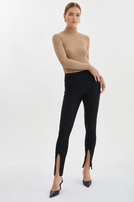 ELAINE | Twill Leggings Stylish Everyday Leggings