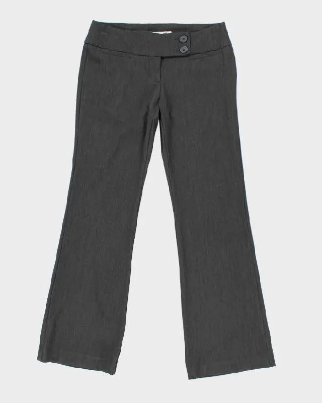 Y2k 00s Dynamite Grey Suit Trousers - W34 L33 Trousers Gym Athletic