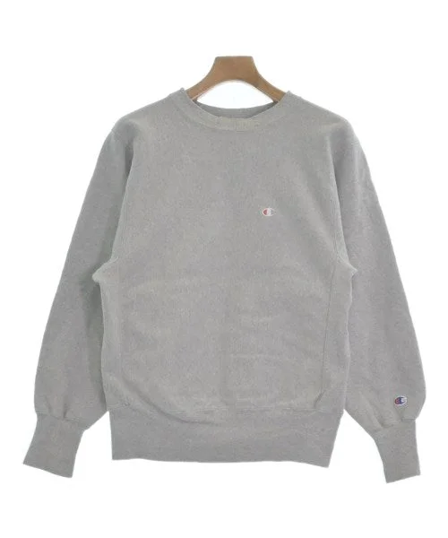CHAMPION Sweatshirts Hoodie with Zipper Placket Modern Functional