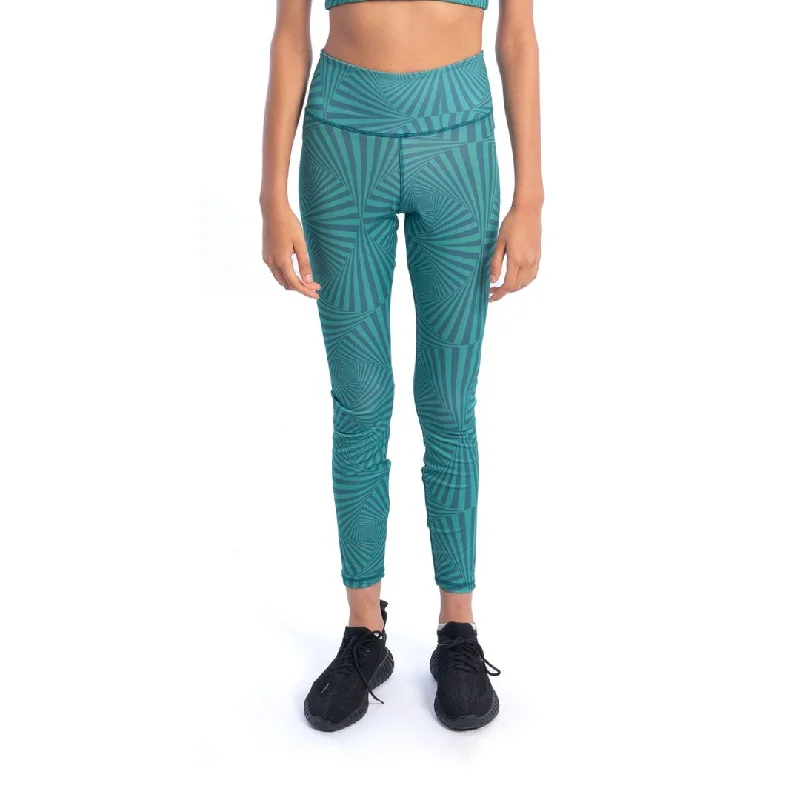 NYA Striped Retro Leggings Fashionable Quick-Dry Yoga Pants