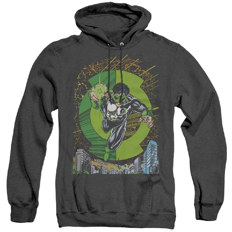 Green Lantern Gl #51 Cover - Heather Pullover Hoodie Slim Sleeve Pullover