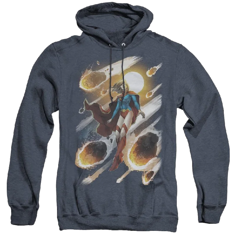 Supergirl Supergirl #1 - Heather Pullover Hoodie Slim Sleeve Pullover