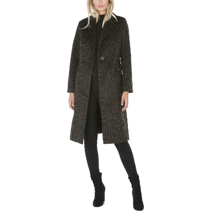 Tahari Women's Leopard Print Mid-Length Wool Blend Midi Coat Turtleneck Jacket Crew Neck Jacket V-Neck Jacket Tahari Women's Leopard Print Mid-Length Wool Blend Midi Coat Turtleneck Jacket Crew Neck Jacket V-Neck Jacket