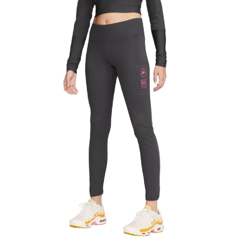 Ribbed Sports Utility Leggings Trendy Adjustable Waist Leggings
