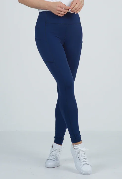 IBKUL Performance Leggings- Midnight Fashionable High-Rise Leggings