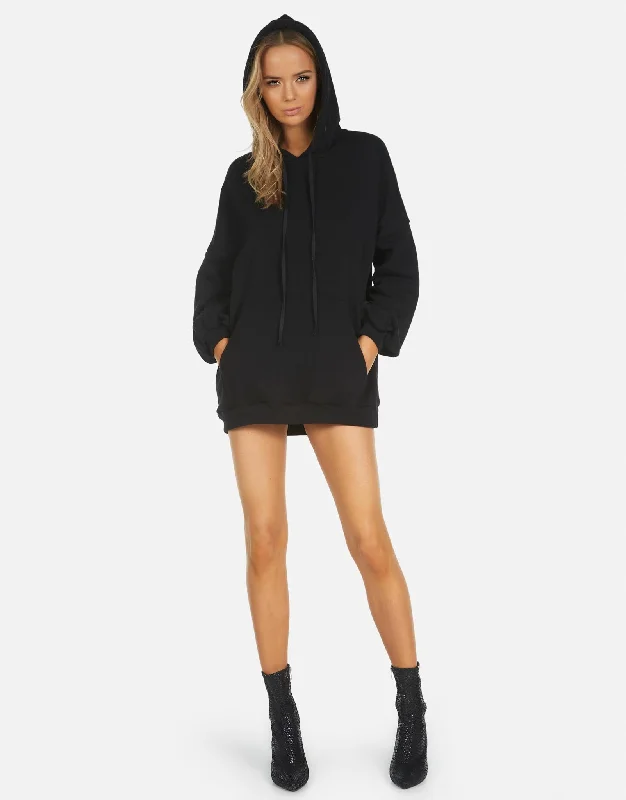 Brayden Pullover Hoodie Dress Hoodie with Velcro Closure Adjustable Secure