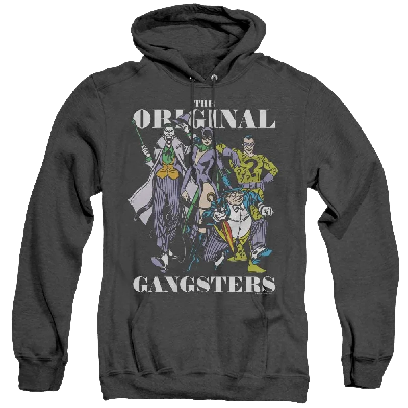 More Dc Characters Original Gangsters - Heather Pullover Hoodie Kimono Neck Pullover