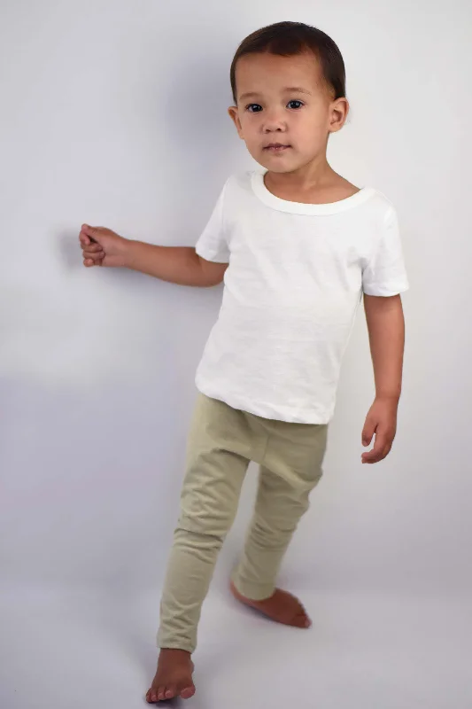 Colorgrown Leggings (Green) Cozy Cotton Leggings