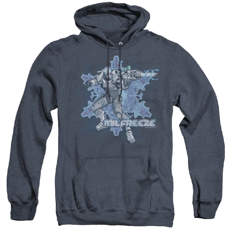 Dc Batman Mr Freeze - Heather Pullover Hoodie Fleece Warm Pullover