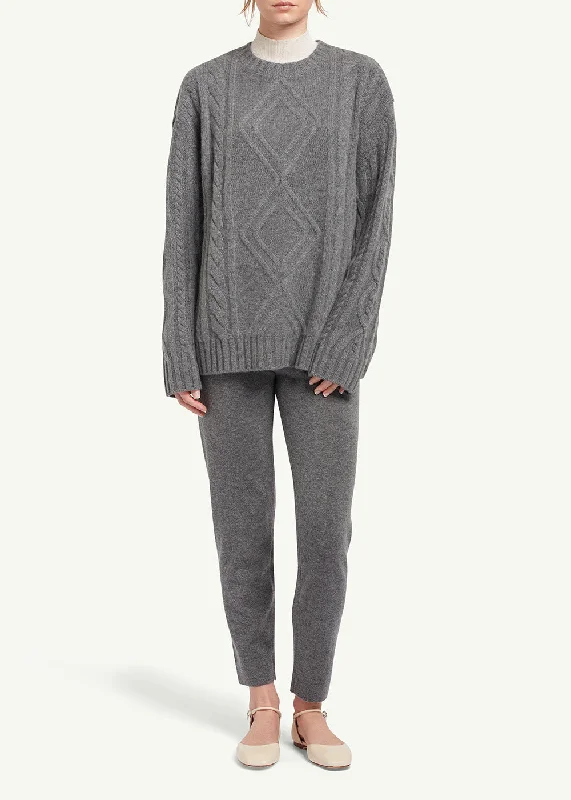 Sarah Knit Trousers Trousers Trousers Formal