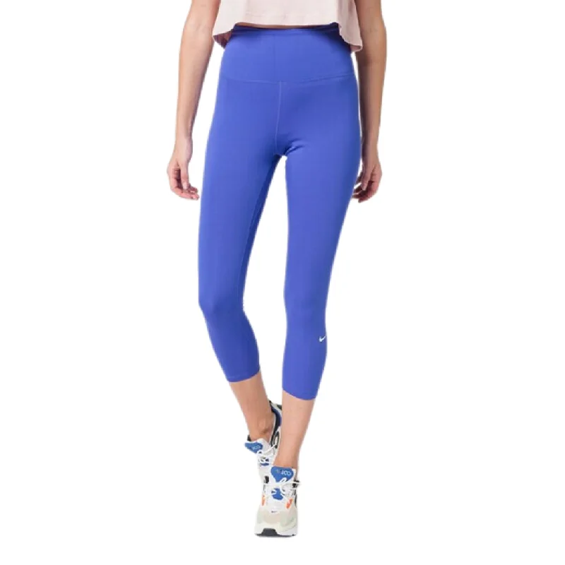 Dri Fit Capri With Hidden Pocket Leggings Fashionable Solid Color Tights