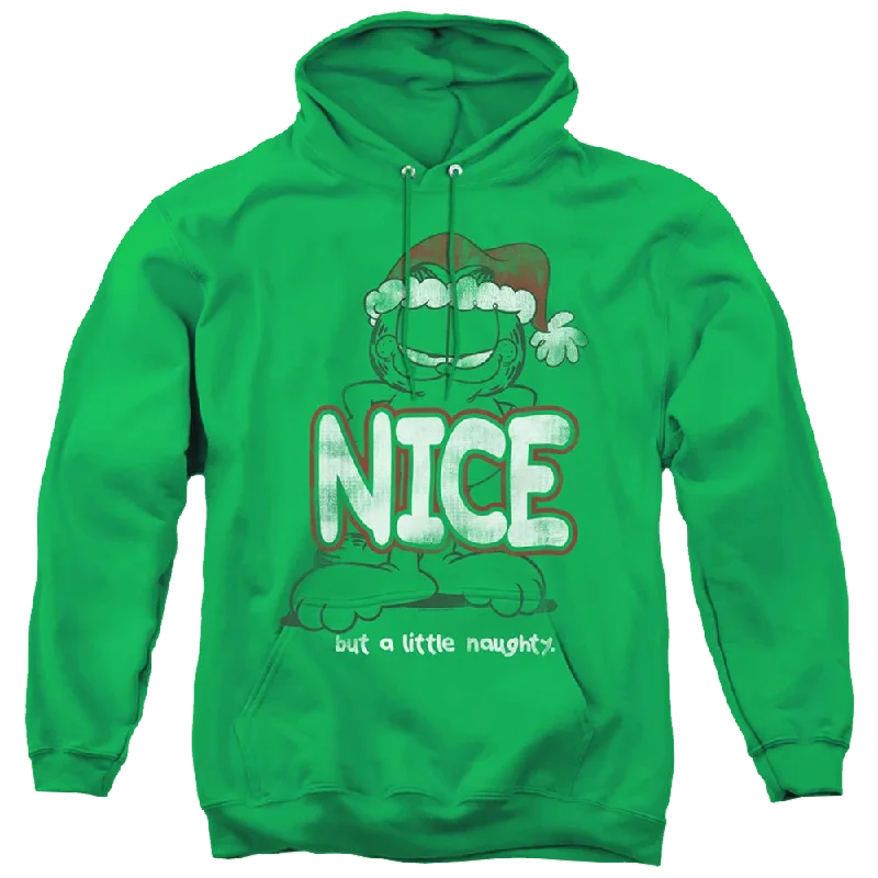Garfield A Little Naughty - Pullover Hoodie Three Quarter Sleeve