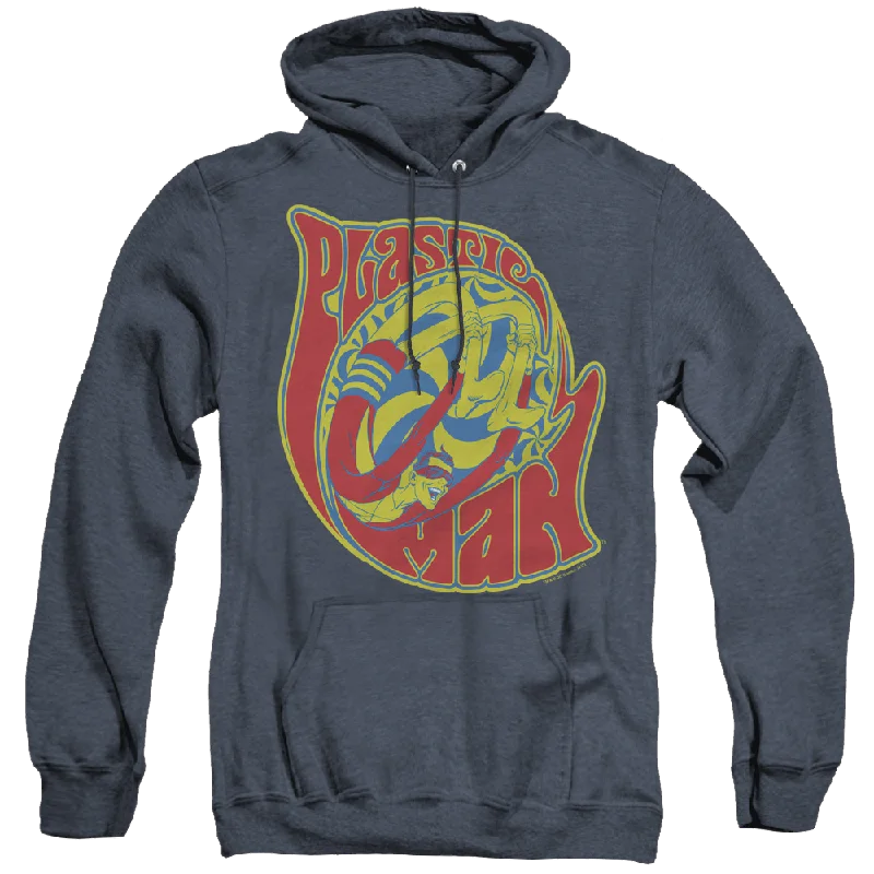 Plastic Man How I Roll - Heather Pullover Hoodie Oversized Cozy Pullover
