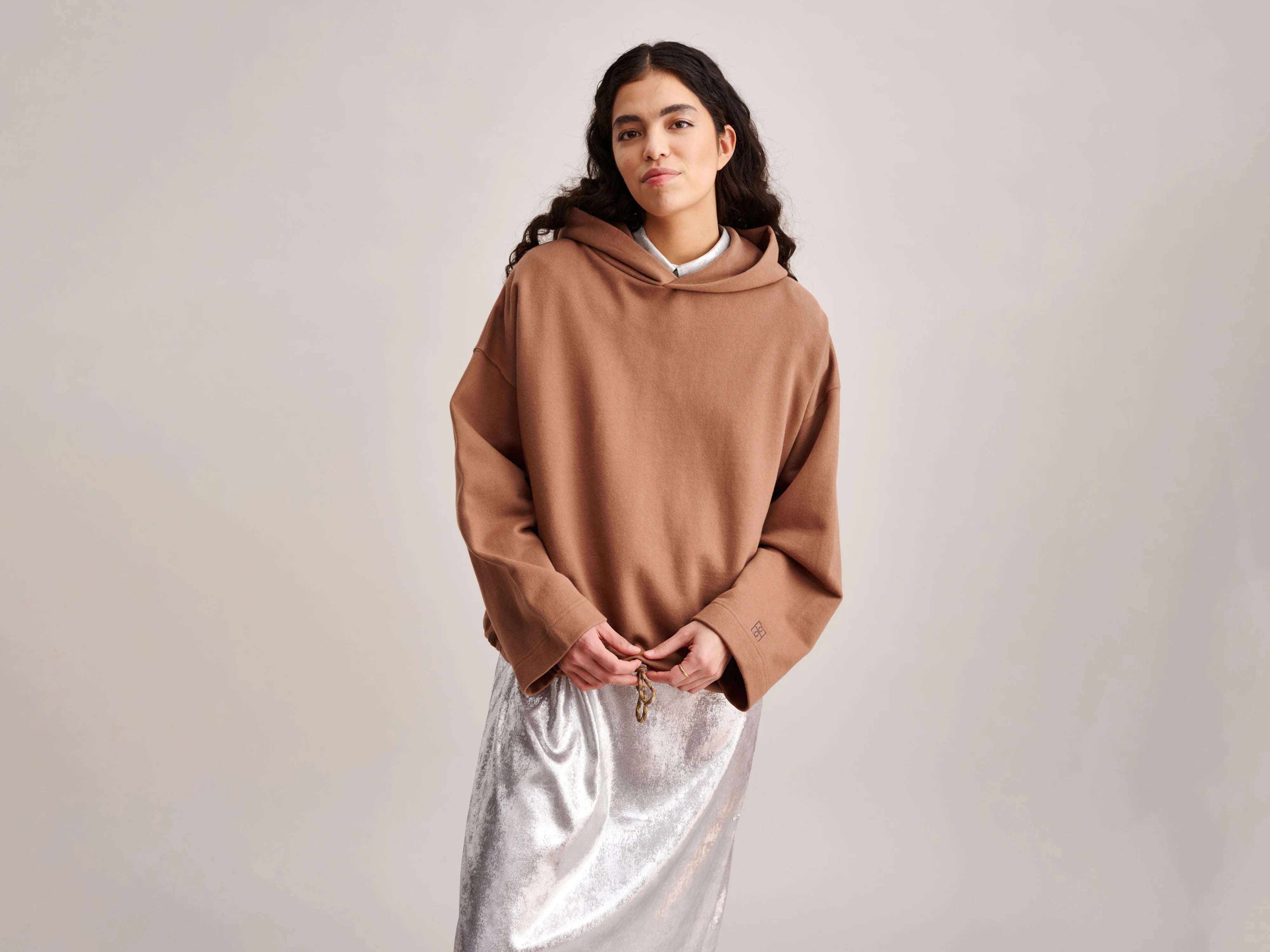 Cate Sweatshirt (232 / W / PRALINE) Hoodie Sweatshirt Pullover