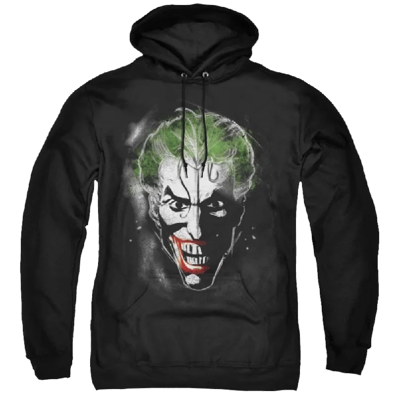 Joker, The Face Of Madness - Pullover Hoodie Jewel Neck Pullover