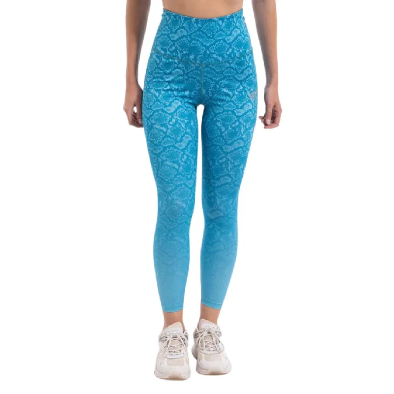 Snake Skin Print Leggings Comfortable Slip-On Leggings