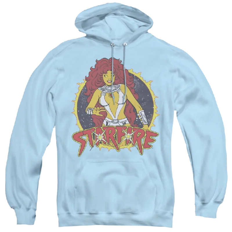 More Dc Characters Starfire - Pullover Hoodie Over Sleeve Pullover