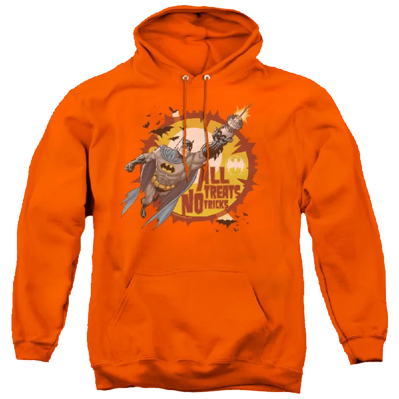 Dc Batman All Treats - Pullover Hoodie Long Bell Sleeve
