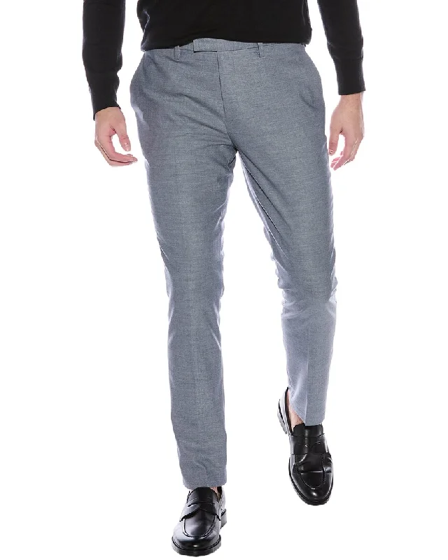 Reiss Fold End On End Trouser Trousers Yoga Stretchy