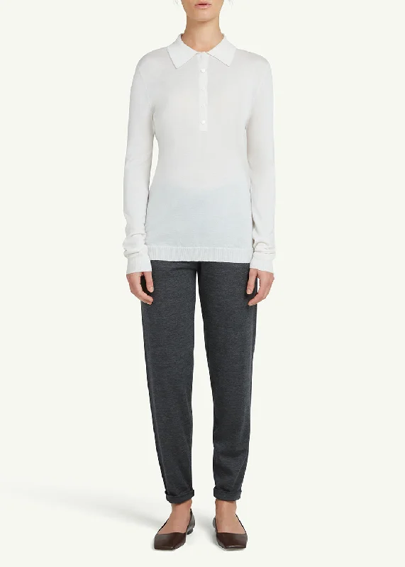 Jana Fine Knit Trousers Trousers Cargo Utility
