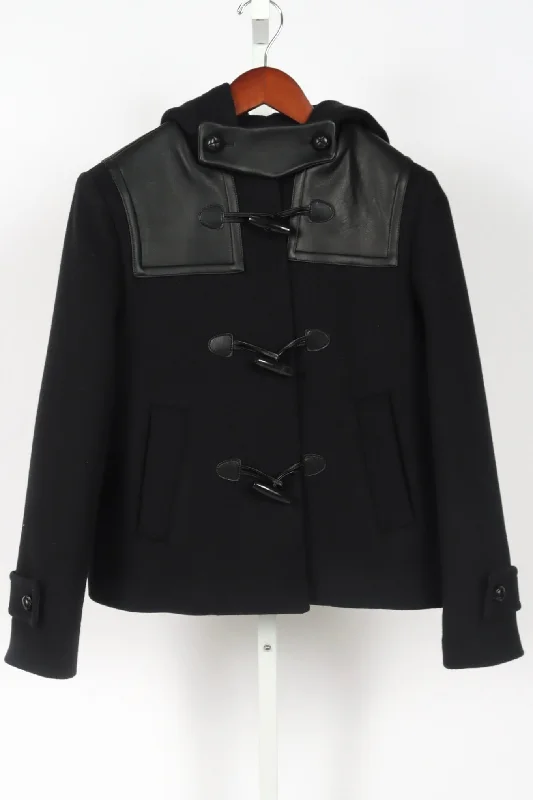 Joh Short Duffel Coat - Midnight Trench Wool Cashmere