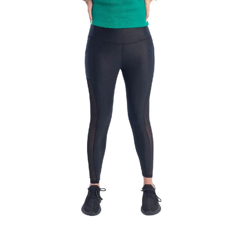 NYA Leggings with Mesh cutout Stylish Sweat-Proof Leggings