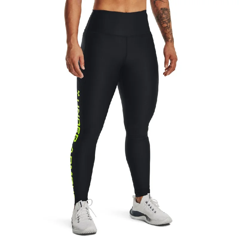 HeatGear® Full-Length Leggings Comfortable Wide-Band Leggings