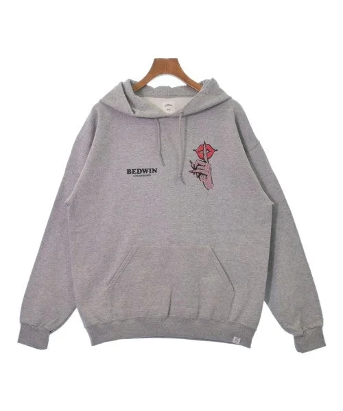 BEDWIN &THE HEARTBREAKERS Hoodies Hoodie with High-Low Hem Asymmetrical Trendy