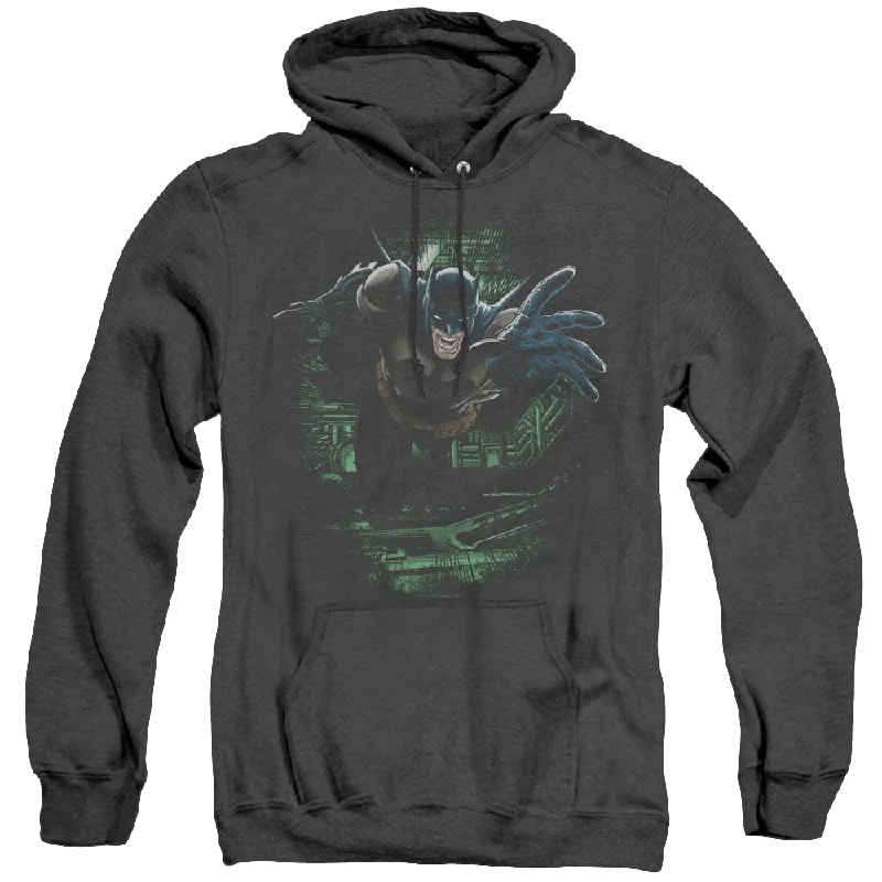 Dc Batman Surprise - Heather Pullover Hoodie Oblong Neck Pullover
