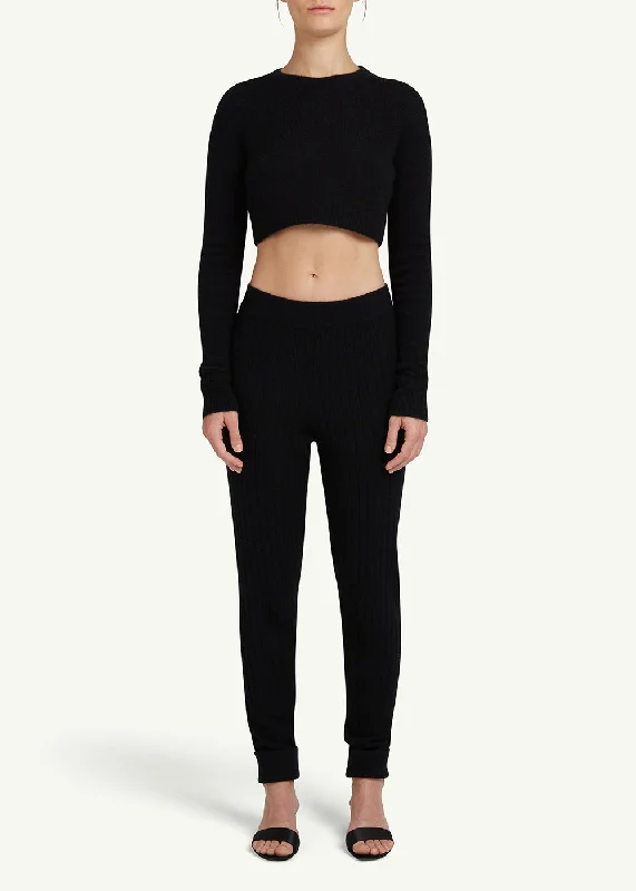 Luz Ribbed Trousers Trousers Brand Named