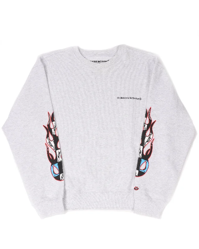 Matty Boy "Brain" Sweatshirt Hoodie with Lace Feminine Delicate