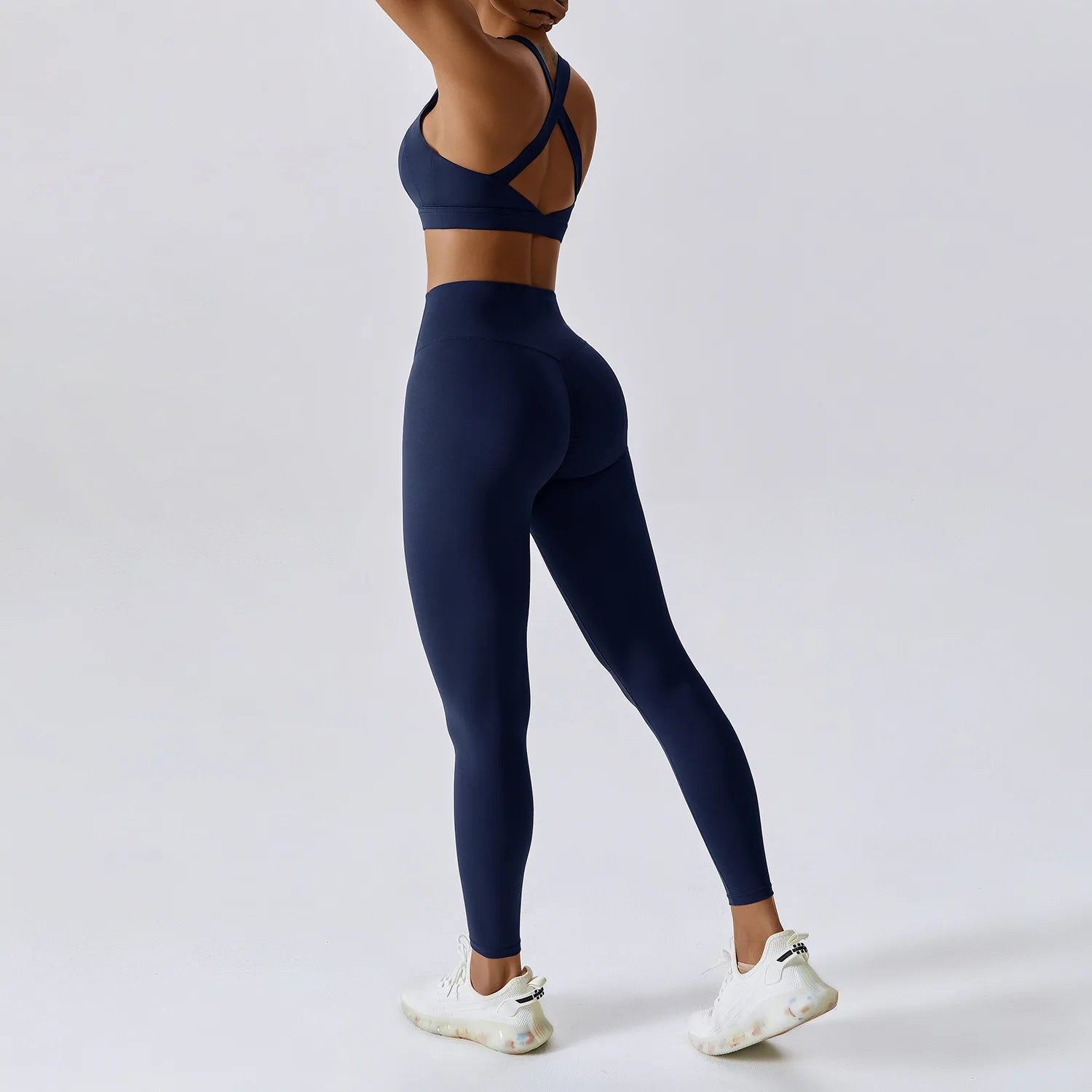 2pcs set navy blue